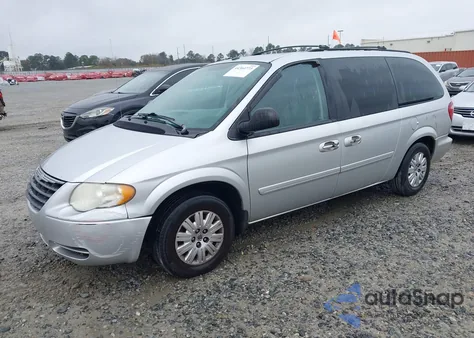 2007 Chrysler Town & Country Lx from USA, damaged, VIN 2A4GP44R77R170487